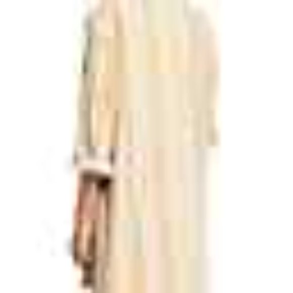 Eileen Fisher I Stripe Cotton Open Front Sweater - Picture 2 of 9